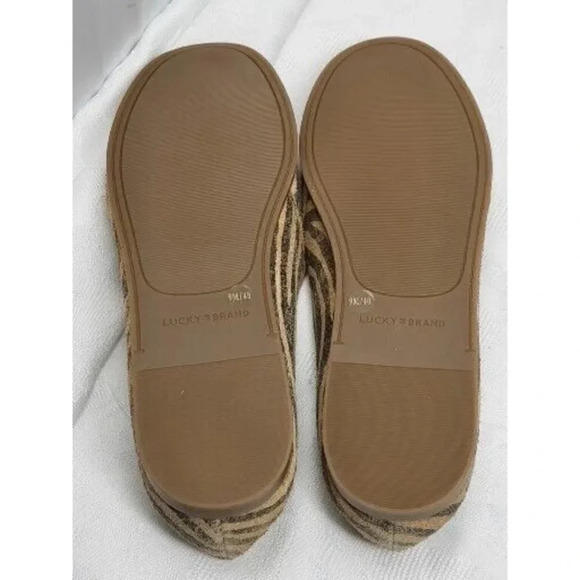 Lucky Brand Women's Brazio Loafer Suede Brown 9M - Picture 6 of 9